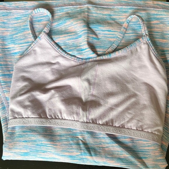Ivivva Pink and Blue Strappy tank top - Picture 5 of 8